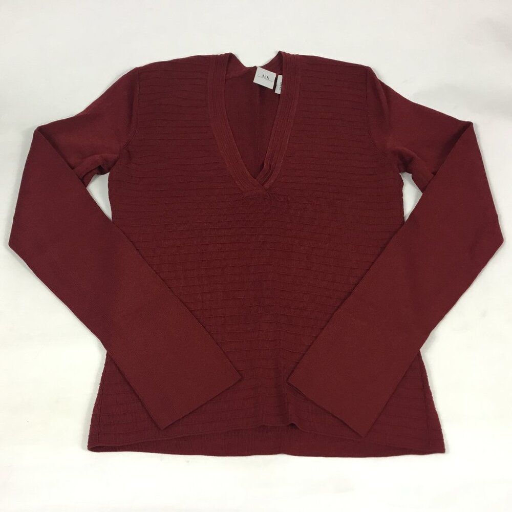 (PO) A/X, Burgundy Long sleeve top